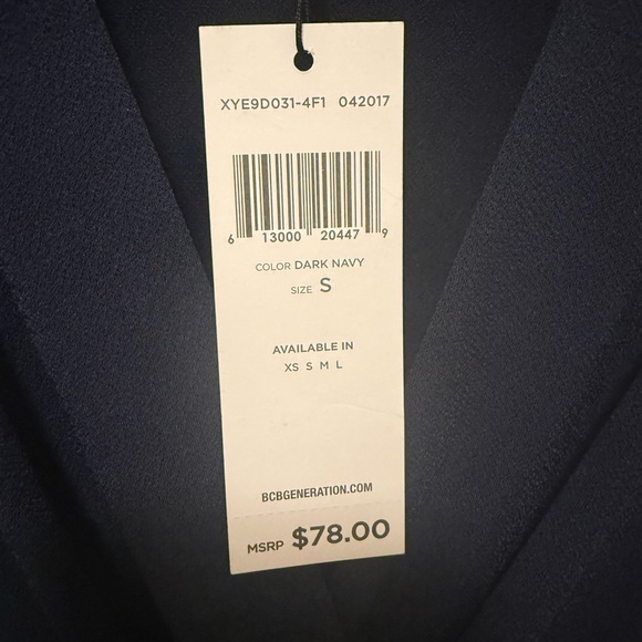BCBGeneration skort Navy Blue Romper - Picture 8 of 9
